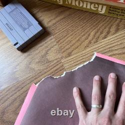 Vintage Elvis Presley Poster Late Era Original 23x35 Pink Black RARE Punk