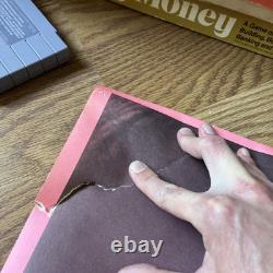 Vintage Elvis Presley Poster Late Era Original 23x35 Pink Black RARE Punk