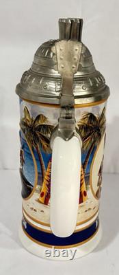 Vintage Elvis Presley Sings The Blues Blue Hawaii Collector Stein #433 RARE