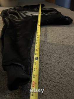 Vintage Elvis Presley XL Satin Bomber Jacket with 7 Rare Concert Pins