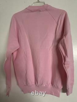 Vintage Graceland Elvis Presley Sweatshirt Size Medium Screen Stars Pink Rare