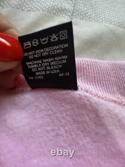 Vintage Graceland Elvis Presley Sweatshirt Size Medium Screen Stars Pink Rare