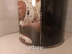 Vintage Metal Elvis Presley 1977 Trash Can Boxcar Industries Rare King Lives On