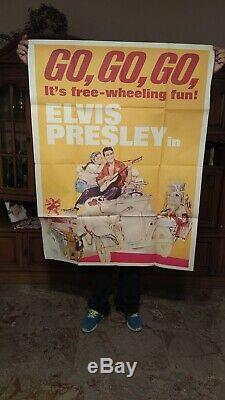Vintage Original Elvis Presley Follow That Dream Movie Poster Rare