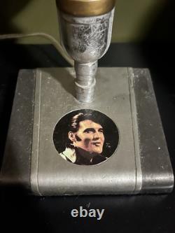 Vintage RARE Elvis Presley On Air Lamp