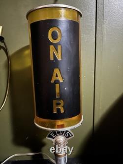 Vintage RARE Elvis Presley On Air Lamp