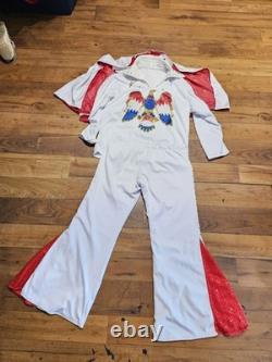 Vintage Rare Eagle Elvis Presley Official Suit Adult Costume One Size Fits All