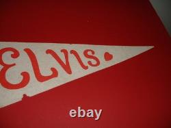 Vintage Rare Elvis Presley 1960's Pennant