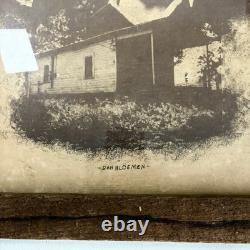 Vintage Rare Elvis Presley Commemorative Art Print Montage Life Portrait