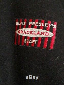 Vintage Rare Elvis Presley Graceland Staff Jacket XXL