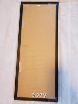 Vintage Rare Elvis Presley Mirror Picture Hanging Wall Art 8x20