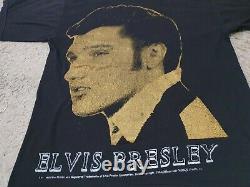 Vintage rare Elvis Presley mosquitohead art photo print shirt L size andy warhol