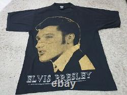 Vintage rare Elvis Presley mosquitohead art photo print shirt L size andy warhol
