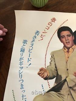 Viva Las Vegas 1964 Japanese B2 movie poster ELVIS PRESLEY ANN-MARGRET RARE