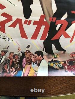 Viva Las Vegas 1964 Japanese B2 movie poster ELVIS PRESLEY ANN-MARGRET RARE