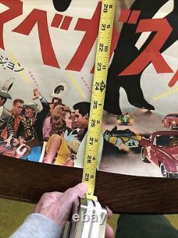Viva Las Vegas 1964 Japanese B2 movie poster ELVIS PRESLEY ANN-MARGRET RARE