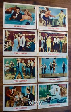 Viva Las Vegas Elvis Presley Ann Margret Original 1964 Rare Lobby Card Set