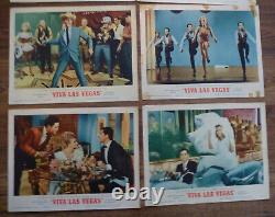Viva Las Vegas Elvis Presley Ann Margret Original 1964 Rare Lobby Card Set
