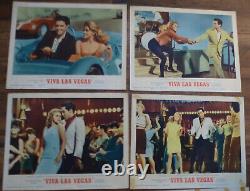 Viva Las Vegas Elvis Presley Ann Margret Original 1964 Rare Lobby Card Set