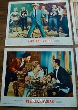 Viva Las Vegas Elvis Presley Ann Margret Original 1964 Rare Lobby Card Set