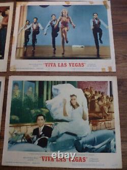 Viva Las Vegas Elvis Presley Ann Margret Original 1964 Rare Lobby Card Set