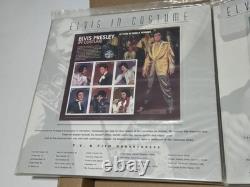 Vtg 1997 Elvis Presley Stamps, T-Shirt Set NIB With Original Shipper Box RARE