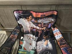 Vtg Elvis Presley VIVA LAS VEGAS Folding Travel Chair In Bag E. P. E. NOS RARE