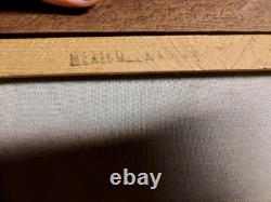 Vtg Lot Of 3 Crying Elvis Presley Velvet Painting 22.5 X 13.5 Signed Rare