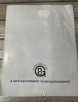 Vtg RARE 1969 Elvis Presley Charro PressBook National General Pictures Presents