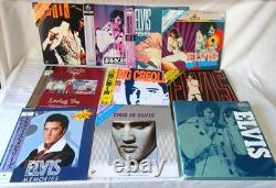 WHOLESALE LOT 10 LD Elvis Presley Rare LaserDisc with Box Set Obi F/S