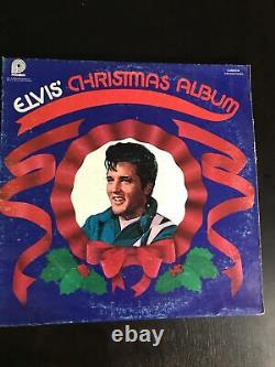WOW ELVIS FAN'S VERY RARE Elvis Christmas Album 1970 Beautiful Record