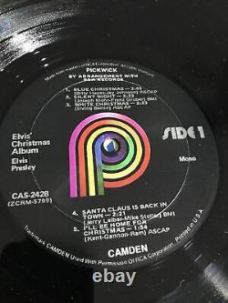 WOW ELVIS FAN'S VERY RARE Elvis Christmas Album 1970 Beautiful Record