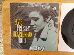 WOW! Elvis Presley 1956 Japan HEARTBREAK HOTEL VERY RARE ES-5042 IN POLY