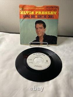 WOW! Rare Elvis Presley Don't Be Cruel / Hound Dog 45 PROMO