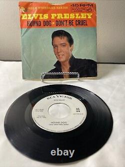WOW! Rare Elvis Presley Don't Be Cruel / Hound Dog 45 PROMO